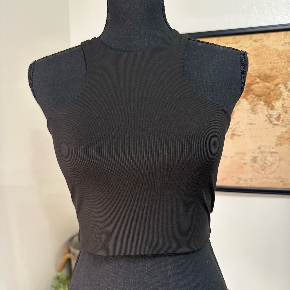 Naked Wardrobe ribbed crop tank